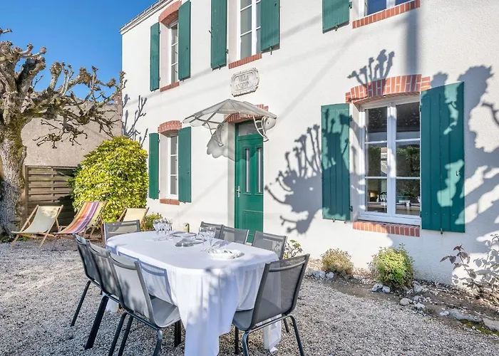 度假居 Demeure Familiale De Pour 12 Personnes Préfailles