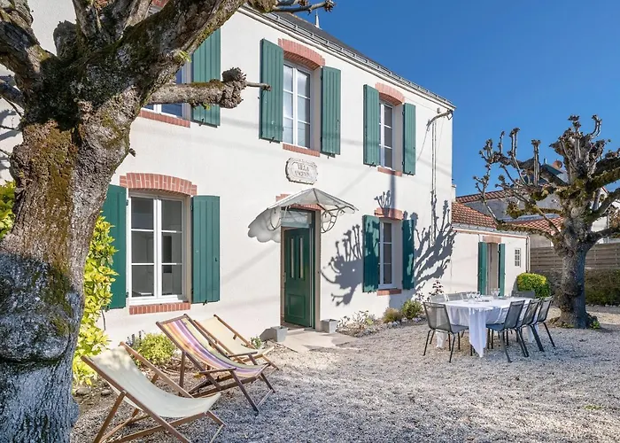 度假居 Demeure Familiale De Pour 12 Personnes Préfailles